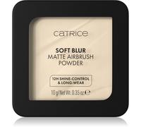 Catrice Soft Blur Matte Airbrush Powder poudre fixatrice matifiante teinte 002W 10 g