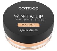 Catrice Soft Blur Matte Setting Powder poudre fixatrice, longue durée, matifiant, resserrement des pores, naturel, translucide (8g)