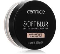 Catrice Cosmetics Soft Blur Matte Setting Powder poudre fixatrice, longue durée, matifiant, resserrement des pores, naturel, translucide (8g)