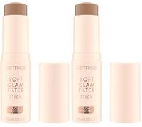 Catrice Soft Glam Filter Stick - effet voilé - 9 g (Lot de 2)