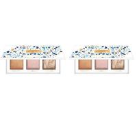 Catrice Summer OBSESSED Glowy Face Palette de surligneurs N° C01 Multicolore 3 couleurs naturelles brillantes Végétalien sans parfum Sans alcool Sans conservateurs 13,5 g (Lot de 2)