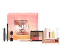 Catrice SUNGLOWER LOOK SET, coffret maquillage pour un teint ensoleillé, pour le visage, les yeux & les lèvres, avec glow tint & stick visage