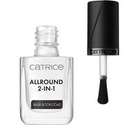 Catrice Allround 2-in-1 base et top coat 2 en 1 transparent 10.5 ml