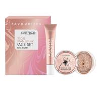 Catrice Maquillage du visage Highlighter More Than Glow Face Set Rose Gold All Over Glow Tint 020 Keep Blushing 15 ml + More Than Glow Highlighter 020 Supreme Rose Beam 5,9 g + Sun Lover Glow Bronzing Powder 010 Sun-kissed Bronze 8 g 1 Stk.