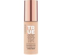 Catrice True Skin Fond de teint hydratant à l'acide hyaluronique longue tenue n° 004 Porcelaine neutre Nude, nourrissant, mat, naturel, mat, végétalien, sans paraben, 30 ml