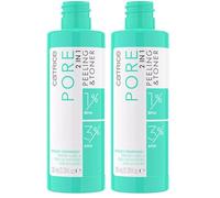 Catrice - Tonique Facial Peeling & Toner Pore 2 en 1 (Lot de 2)