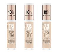 Catrice True Skin High Cover Correcteur n° 010 Cool Cashmere, anti-boutons, longue durée, matifiant, naturel, végétalien, sans huile, imperméable, 3 x 4,5 ml