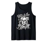 Catrina Day of The Dead Women Sugar Skull Mexican Heritage Débardeur