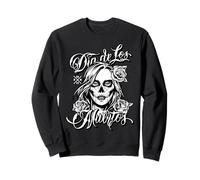 Catrina Day of The Dead Women Sugar Skull Mexican Heritage Sweatshirt