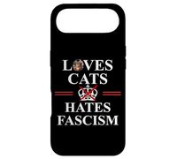 Cats Against Fascism No Kings US Protest Anti Fascism Resist Coque pour iPhone Air