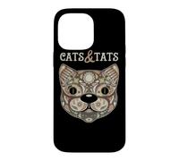 Cats and Tats - Tatoueur Amusant pour Chaton - Maman et Papa Coque pour iPhone 14 Pro Max