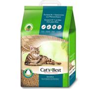 Cat's Best Wooden Sensitive 20l litière pour chat blanc blanc One Size