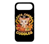 Cats, Carbs, & Cuddles Thanksgiving Dinner Kitten Coque pour iPhone Air