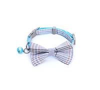 Cats Collar Solid Color Bowknot Puppy Chihuahua Collars with Bell Adjustable Safety Buckle Cats Bow Tie Pets Accessories Pet