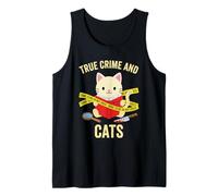 Cats Crime Detective Roman Reader Thriller Reading Débardeur