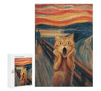 Cat's Emotional Journey -1 Puzzle 1000 Pièces Educa Jouet en Bois Cadeau Unique Décoration Intérieure Jeu Éducatif Challenge Toy Adultes Et Enfants À Partir De 14 Ans 300 PCS