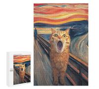 Cat's Emotional Journey Puzzle 1000 Pièces Educa Jouet en Bois Cadeau Unique Décoration Intérieure Jeu Éducatif Challenge Toy Adultes Et Enfants À Partir De 14 Ans 1000 PCS