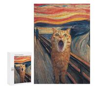 Cat's Emotional Journey Puzzle 1000 Pièces Educa Jouet en Bois Cadeau Unique Décoration Intérieure Jeu Éducatif Challenge Toy Adultes Et Enfants À Partir De 14 Ans 300 PCS