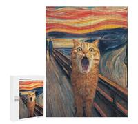 Cat's Emotional Journey Puzzle 1000 Pièces Educa Jouet en Bois Cadeau Unique Décoration Intérieure Jeu Éducatif Challenge Toy Adultes Et Enfants À Partir De 14 Ans 500 PCS