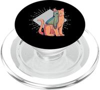 Cats et extraterrestres, Amoureux des Chats PopSockets PopGrip pour MagSafe