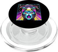 Cats et extraterrestres, Amoureux des Chats PopSockets PopGrip pour MagSafe