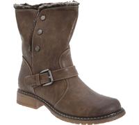 Cats Eyes Bottines / Bottes d'hiver / Bottes / Bottines style biker, à rabattre DF215 (41 EUR) (Marron)