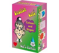 Cat's Family, English Cats - Colours and Shapes, Jeu de Cartes sur le Vocabulaire Anglais, dès 5 ans