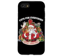 Cats for Everybody Christmas Funny Meowy Xmas Santa Coque pour iPhone SE (2020) / 7/8