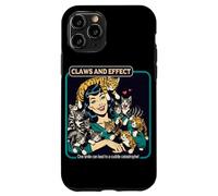 Cats Galore Vintage Griffes et Effet Coque pour iPhone 11 Pro