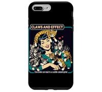Cats Galore Vintage Griffes et Effet Coque pour iPhone 7 Plus/8 Plus