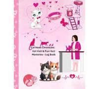 Cat's Heath Chronicles Vet Visits and Daily Memories Log Book: A Paperback to Track and Keep Record of Vaccinations and Vet Visits, Story Journal of Best Memories, Me and my Perfect Cat