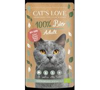 Cat's Love Adult BIO Bœuf 100gx6
