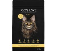 Cat's Love Croquettes pour Chat Adulte "Volaille" - 2 kg