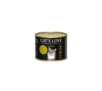 Cat'S Love Nourriture humide pour chats 6 x 200 g (boeuf et dinde)