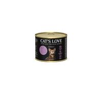 Cat'S Love Nourriture humide pour chats 6 x 200 g (poisson et poulet)