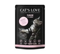 Cat'S Love Nourriture humide pour chats | Variété Enveloppes | 12 x 85 g | (Poulet Kitten)