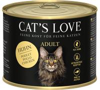Cat's Love Pâtée pour Chat Adulte au Poulet - 200 g