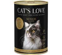 CAT'S LOVE-Pâtée pour chat au canard Cat's Love Senior - en boîte de 400 g