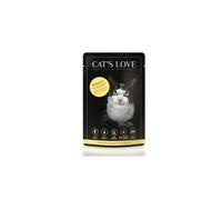 CAT'S LOVE-Sachet repas pour chat au poulet 85 g