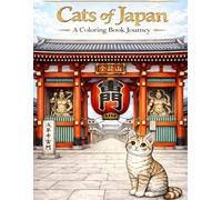 Cats of Japan: A Coloring Book Journey: Explore Culture, Seasons, and Traditions Through Beautiful Cat Illustrations