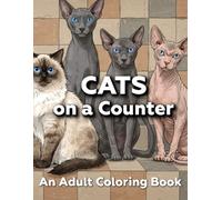 Cats on a Counter: An Adult Coloring Book
