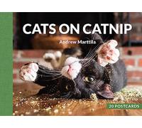 Running Press Studio – Cartes postales Cats on Catnip – 20 cartes – Andrew Marttila