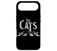 Cats Road Crossings Music Lover Vintage Coque pour iPhone Air