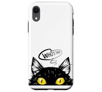 Cats Rule The World, Cool Funny Cats Graphic Cool Designs Coque pour iPhone XR