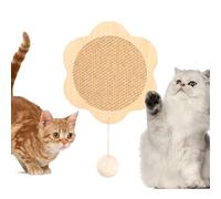 Cats Scratch Mat - Sisal naturel, tapis de protection, jeu interactif | 40 x 60 cm anti-rayures apparente avec protection de meubles, pour murs, canapé, maison, jeux intérieurs, kittens