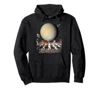 Cats Walking in Space Cat Astronaut Venus Planet Cat Lover Sweat à Capuche