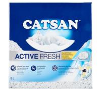 CATSAN Litière agglomérante Active Fresh 8 L (1 x 8 L)