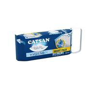 CATSAN Hygiene Plus Litière pour Chat Adulte et Chaton Non agglomérante - avec Doublure - 2 Sacs de 4 l - Smart Pack x 2 incrustations