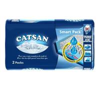 CATSAN Litière et sac prêt à poser Smartpack 2 x 4 l - Pour chat