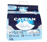 CATSAN - Litière Minérale Ultra Absorbante, Contrôle Durable des Odeurs (Sac 10L) L'unité